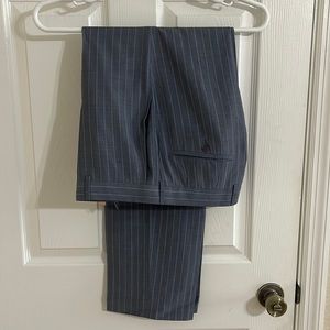 Hugo Boss Dress Pants- Grey Stripes